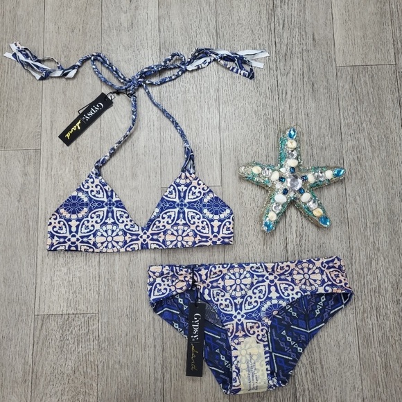 NEW W TAGS- Gypsy ‘05 Reversible Swim Set - Picture 5 of 5